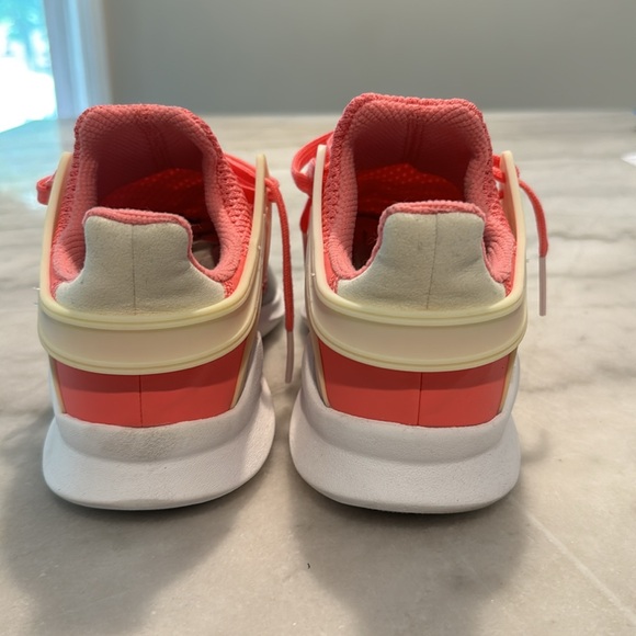ADIDAS ORIGINALS EQT SUPPORT ADV WHITE / PINK - Picture 5 of 10